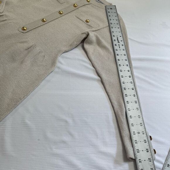 Don Sayres For Welmore VTG Long Sleeve Knit Sweater Dress Size 4P - Picture 5 of 8